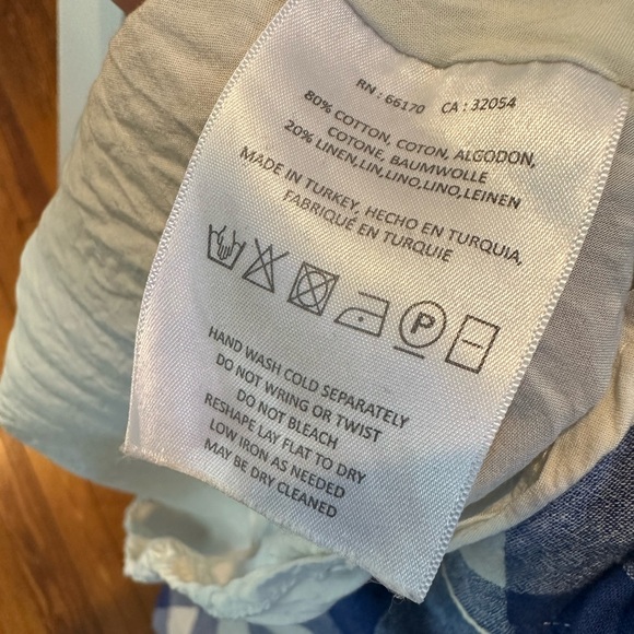 Anthropologie Maeve Summer Gingham Dress | Small - Picture 7 of 11